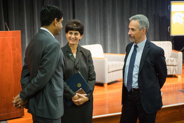 U.S. Congressman Ro Khanna and Dean Moshavi